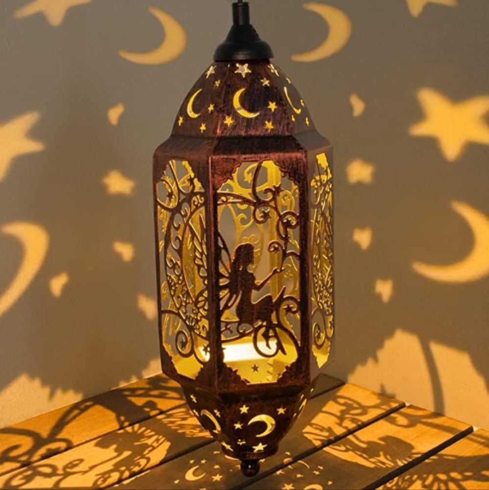 Solar Outdoor Fairy Lantern NWT